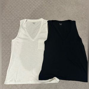 Lot of 2 madewell tanks size small NWT/EUC